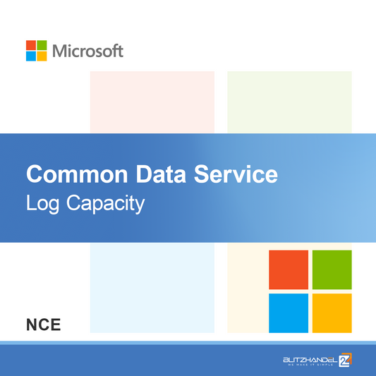 Kapasitas Log Common Data Service (NCE)