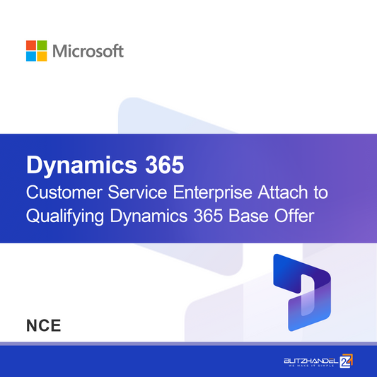 Dynamics 365 Customer Service Professional Atașare la Oferta de Bază Dynamics 365 Calificată (NCE)