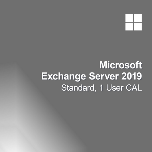 Microsoft Exchange Server 2019 Standar, 1 Pengguna CAL