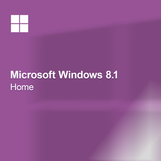 Microsoft Windows 8.1 Famille