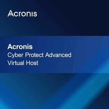 Acronis Cyber Protect Napredni virtualni gostitelj