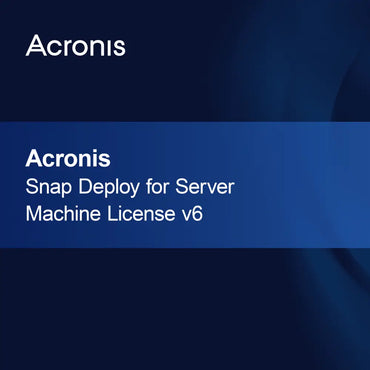 Licenca Acronis Snap Deploy za strežniško napravo v6