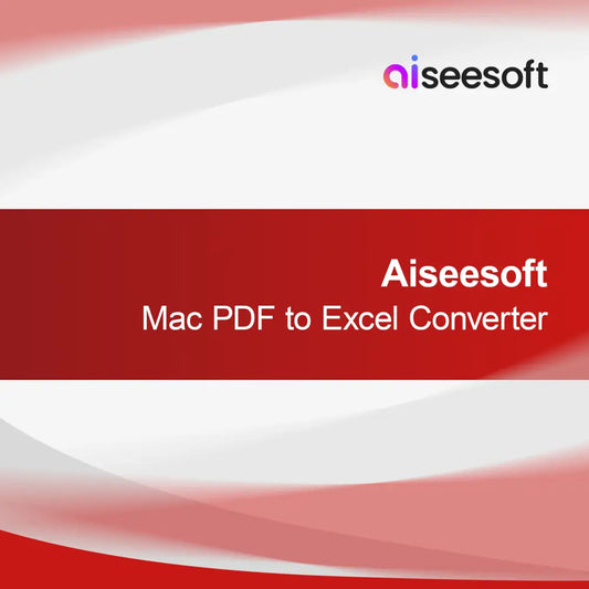 Aiseesoft Mac PDF ke Excel Converter