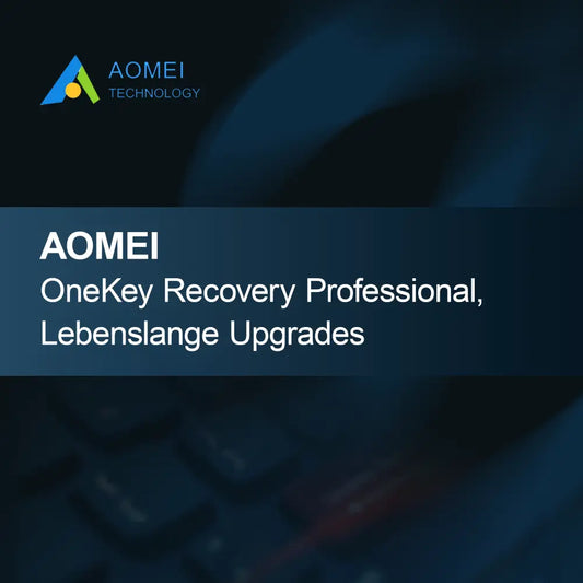 AOMEI OneKey Recovery Professional, Livslange oppgraderinger