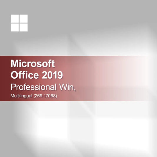 Microsoft Office 2019 Professional Win, flerspråklig (269-17068)