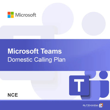Microsoft Teams Domácí volací plán (NCE)