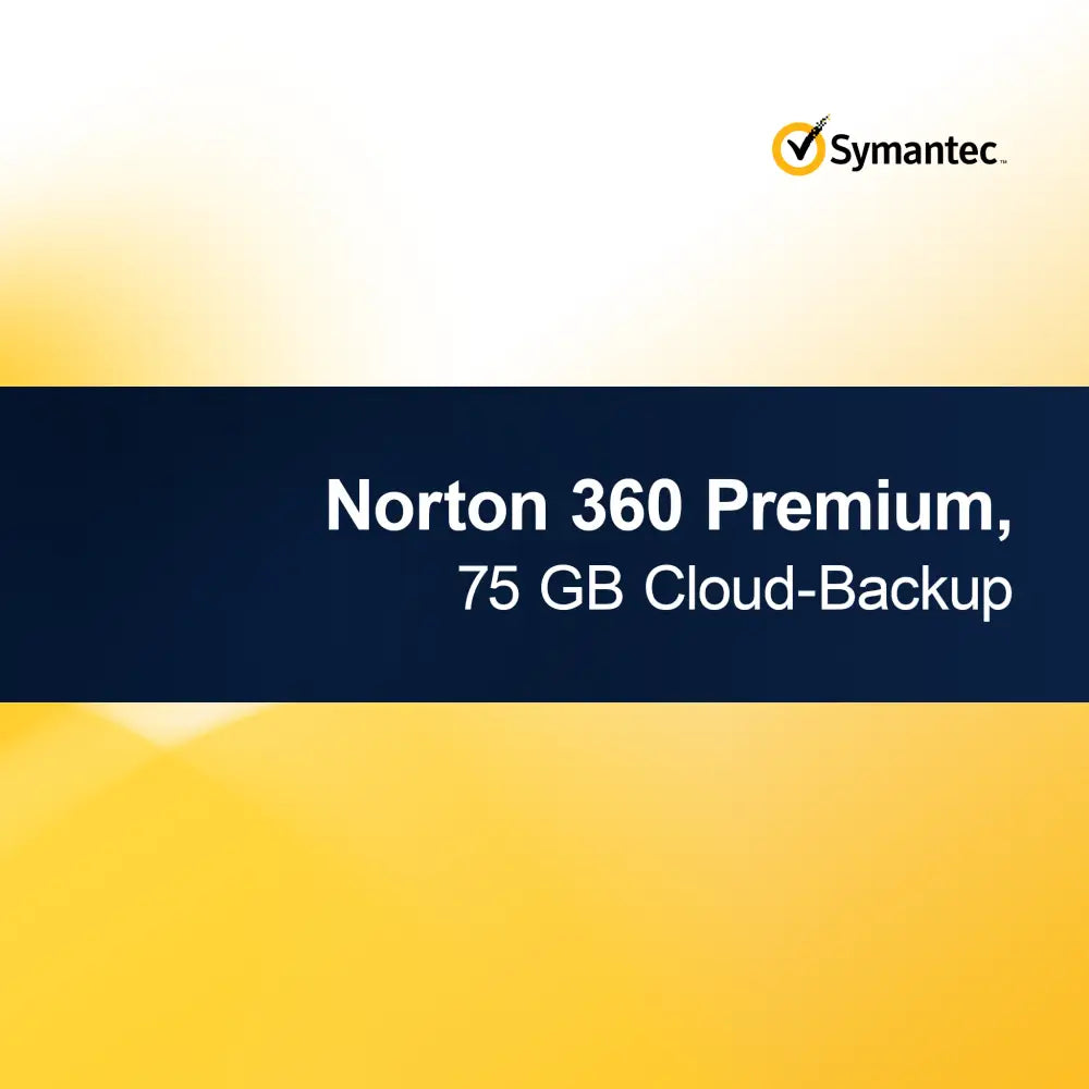 Norton 360 Premium 75 GB Cloud-Backup