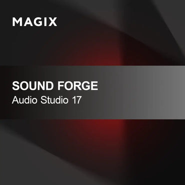 SOUND FORGE Studio Audio 17