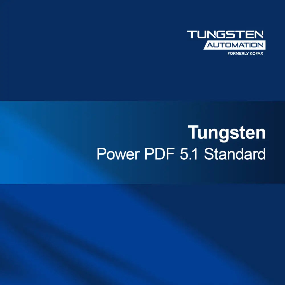 Tungsten Power PDF 5.1 Πρότυπο