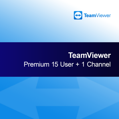 TeamViewer Premium 15 Kullanıcı + 1 Kanal